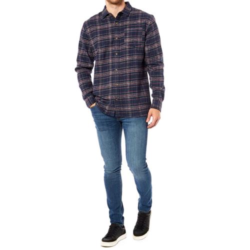 Camicia da Uomo a Quadri in Flanella
