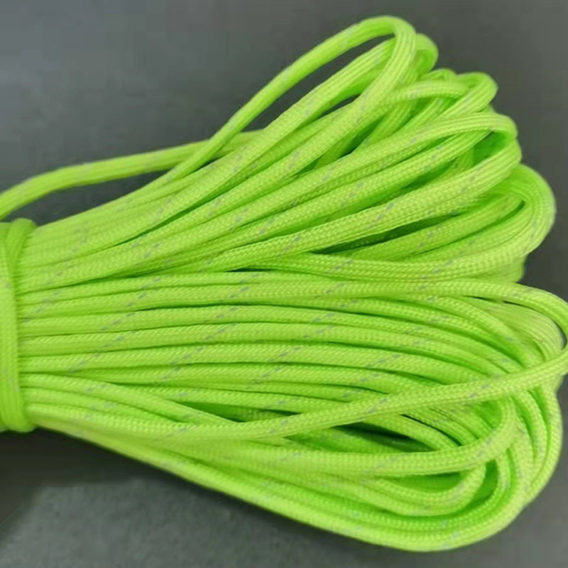 Corda Paracadute 7-Core 4mm – Multiuso per Trekking, Campeggio e Sopravvivenza