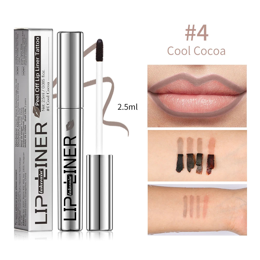 Tatuaggio Labbra Peel-Off – Colore a Lunga Tenuta e Waterproof