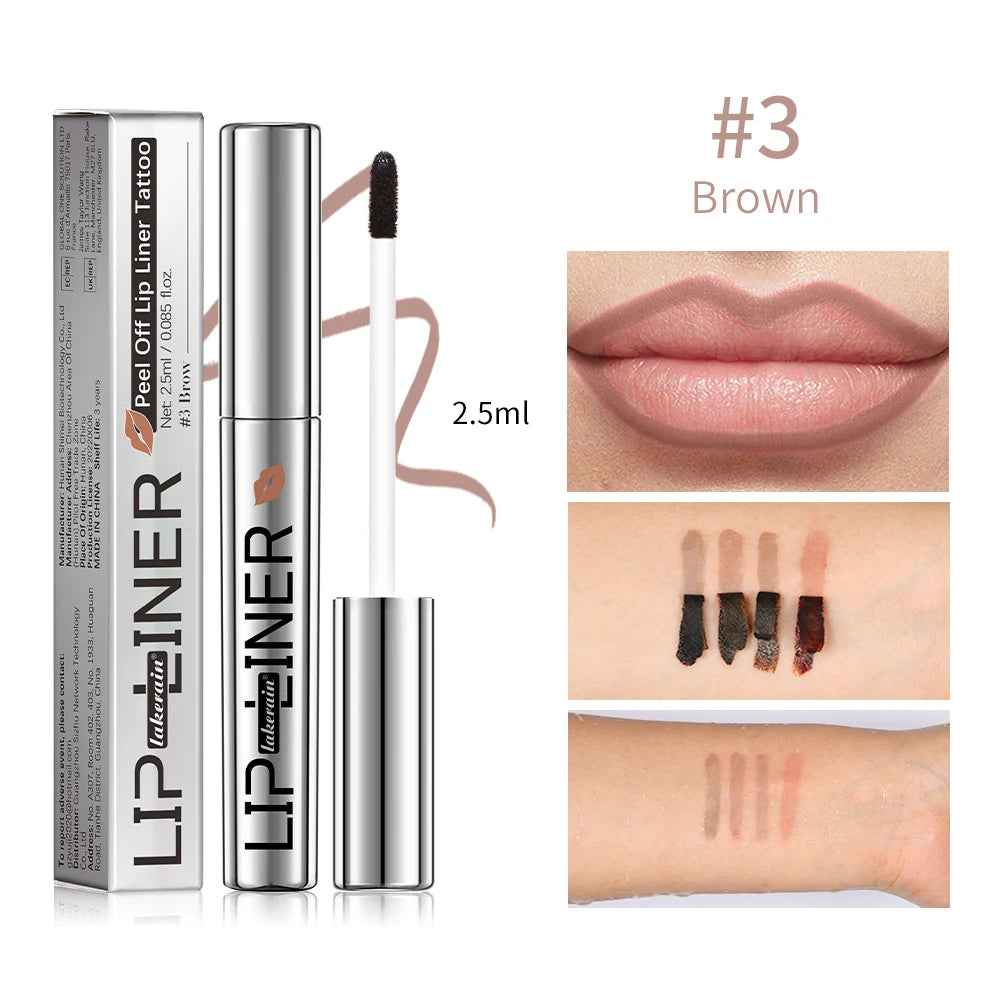 Tatuaggio Labbra Peel-Off – Colore a Lunga Tenuta e Waterproof