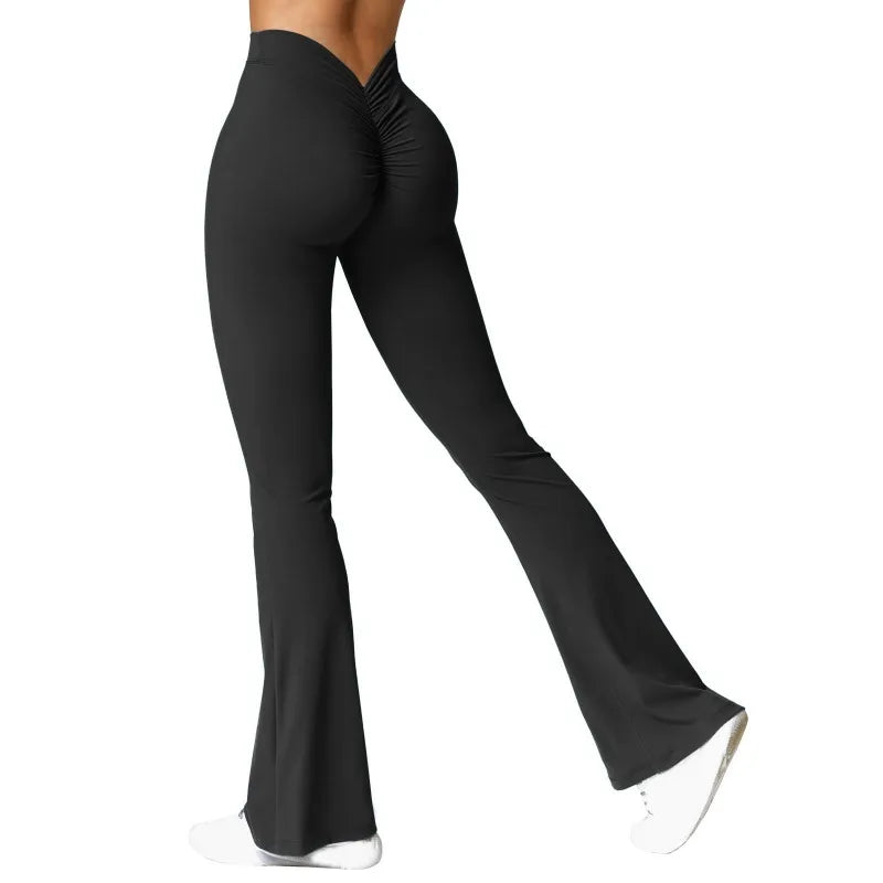 Leggings Sportivi Push-Up a Vita Alta – Effetto Modellante