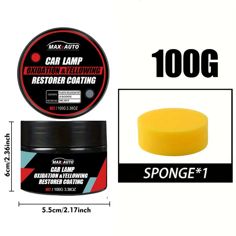 Kit di Ripristino Fari - Antigraffio e Antiossidazione per Ottiche Auto