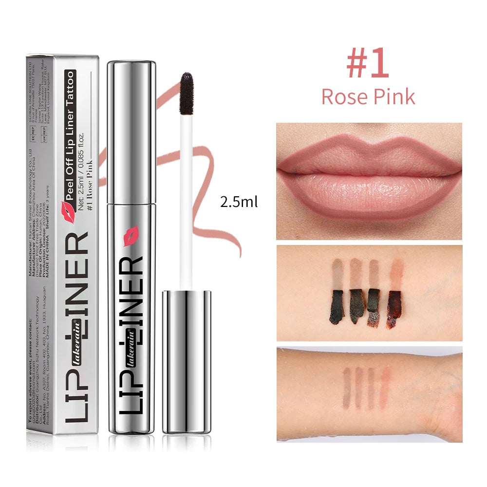 Tatuaggio Labbra Peel-Off – Colore a Lunga Tenuta e Waterproof