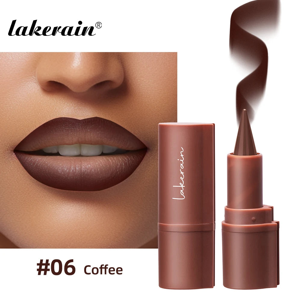 Matita Contorno Labbra Lakerain – Effetto Velvet, Opaca e Waterproof