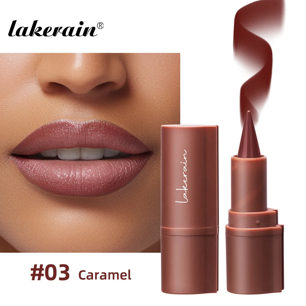Matita Contorno Labbra Lakerain – Effetto Velvet, Opaca e Waterproof