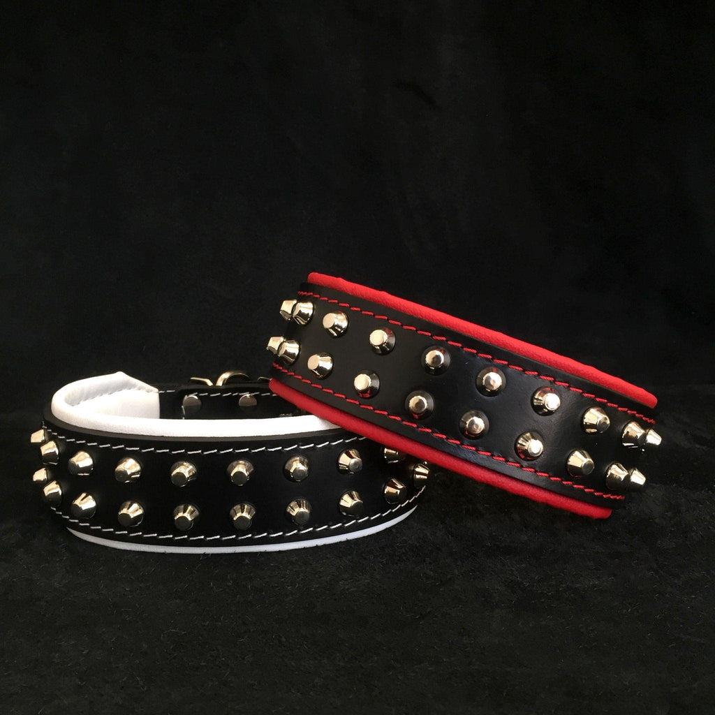 Collare per Cani Borchiato "Rocky" BESTIA – Disponibile in Set con Guinzaglio